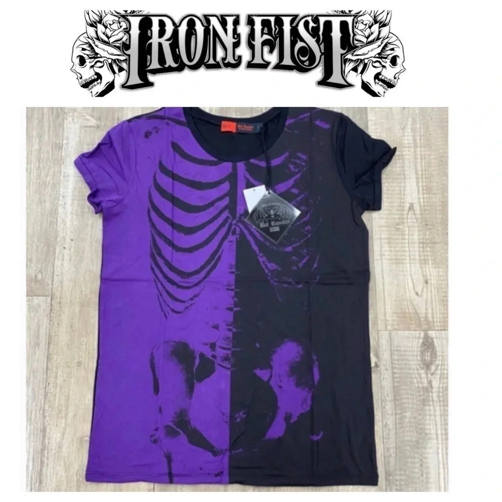 Iron Fist X Bat Royalty Bad to the Bone Unisex Tee